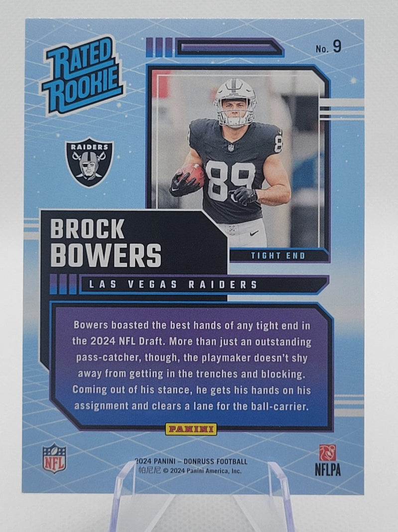 Brock Bowers Retro Rated Rookie