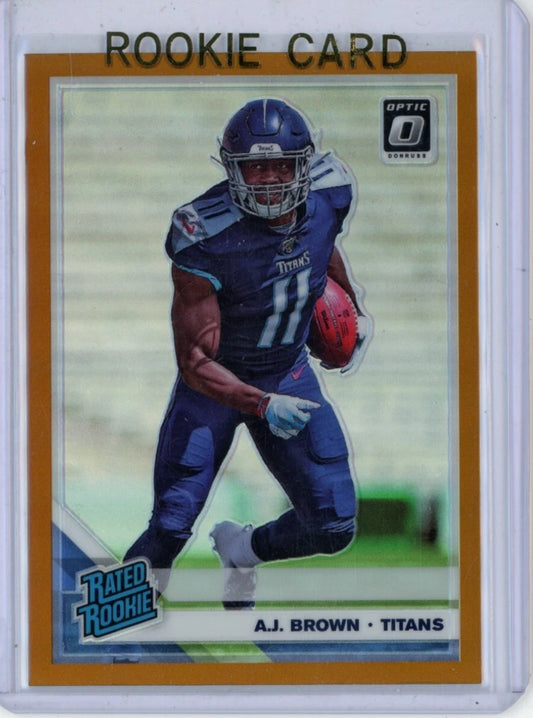 A.J. Brown Optic Rated Rookie Bronze Variation